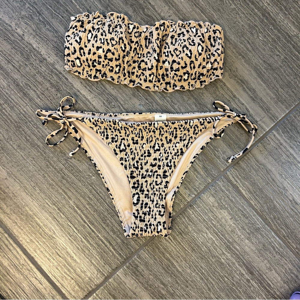 Hollister Animal Print Bikini